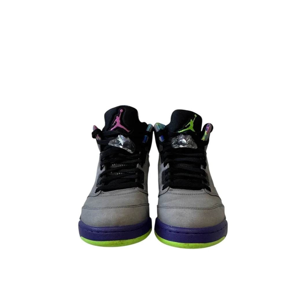 Jordan 5 Retro Alternate Bel-Air Mens Grey Purple DB3335-100 High Top Sneakers 9